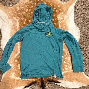 Burton Teal Hoodie for Kids